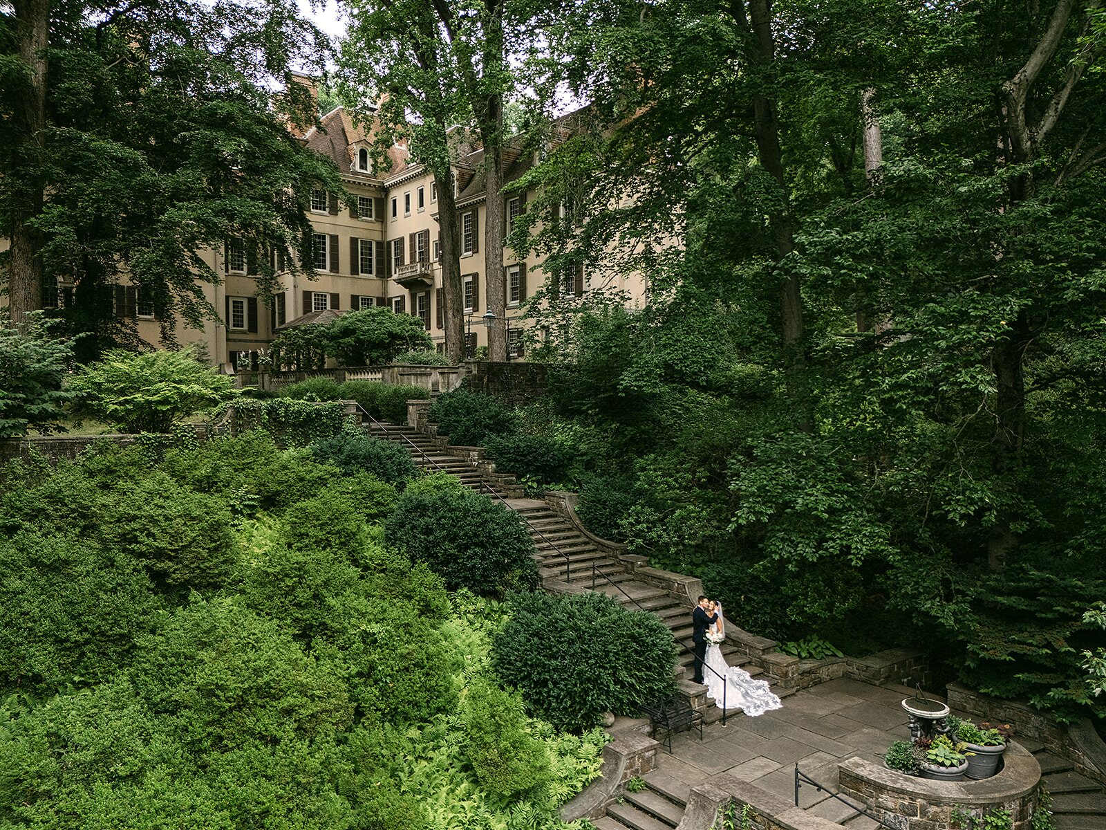 Audrey and Dan at Winterthur Museum, Garden & Library